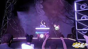 i love this cyber girl's massive booty shaking during big cock creampie deepthroat