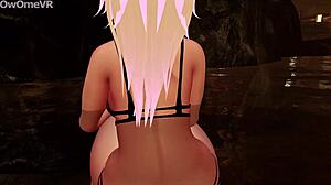 Jill Valentine's Curvy Assfucked as Horny Slut Girlfriend on Valentine's