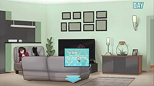 hot stepmom handjobs drain balls dry house chores 2