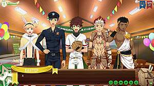 friends' camp game path 2 ep 56 features hot yaoi teen cosplay with russian voiceover.