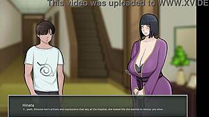 i can't resist stepmom hinata hyuga's milf handjob in konoha part 13