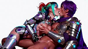 Anime Cutie Delivers Deep Blowjob Followed by Passionate Kissing