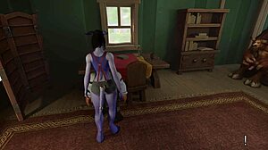 whoa troll grabs draenei girl surprise fucks her pregnant fast