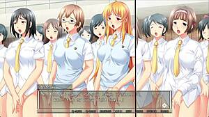 big boobed sis strokes massive cock masturbates squirts orgasm family anime part 22