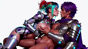 Anime Cutie Delivers Deep Blowjob Followed by Passionate Kissing