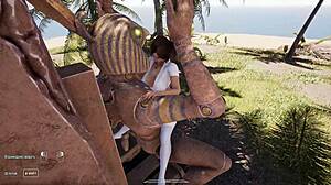 😏 Laras tight virgin pussy turns slutty after monster cock stretches her wide!