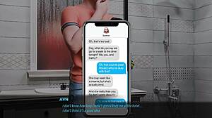 She reveals sexy lingerie but demands my huge cock instead