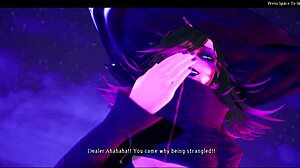 that resident evil big ass witch dominates knight pussy pounding in 3d hentai