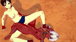 sakura haruno grinds elena in street lesbian tribbing sexfight pov roleplay