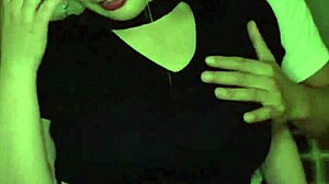 part 2 her overflowing squirt floods everything as she hunts guys on sns for more cock