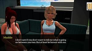 My New Family 22 Blonde Redhead Teen Homemade Game Moments