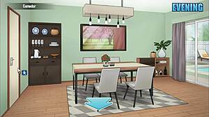 Madrasta milks hijastro's cum anywhere alone in house anal creampie chores