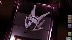 stockings teacher seduces in hottest hentai game play?