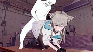 Arknights Endfield Perlica Wojak Supervisors Bedroom BDSM Gangbang