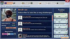 ever wonder what curvy camila's garden workout hides in sexy neighbor game?