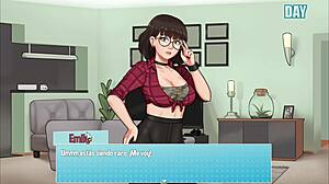 Madrasta milks hijastro's cum anywhere alone in house anal creampie chores