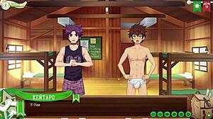 keitaro and yoichi sucking each other off mutually in scene 6, russian voices got you hard yet?