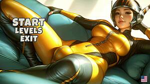 Futanari Ep 6 Arcade Breaker game ramps up futa x futa and futa x female pounding