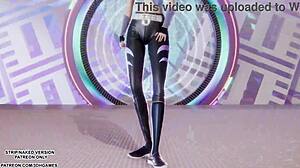 Akali's Sexy Kpop Dance Turns into Wild League Hentai Fuck Frenzy!