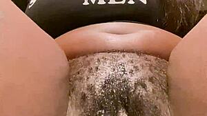 Peek at my pretty young hairy beaver up close