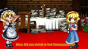 hey erza scarlet joins the scarlet lobby battle touhou parody