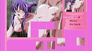 Hentai Puzzles Unleash Four Girls in Dirty Creampie Action Frenzy