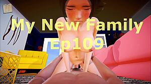 hey, so i just started watching my new family episode 109 and it's got this whole family vibe going on with some interesting teen characters and xs girls mixed in