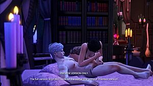 Naughty Harry Potter Sims Au Turns into Wild 3D Hentai Preview