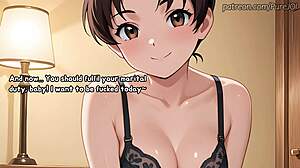 another date with tenten stirs deep rough sex joi passion inside me