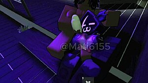 My huge-ass girl bursts in and gets her ass fucked hard