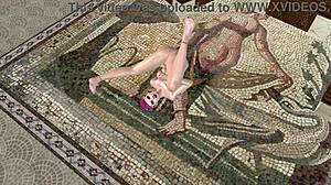 beautiful shemale fingers tight ass and shakes huge dick!