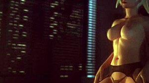 MERCY'S BIG TITS CREAMPIE RIDE EXPLODES!