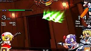 hey erza scarlet joins the scarlet lobby battle touhou parody