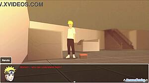 tsunade gets stuck in steamy anime hentai uncensored living with tsunade scene