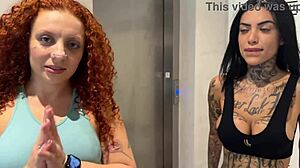 hey, personal trainer milks two naughty fit friends cowgirl style in their flat