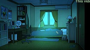 curvy teacher milf masturbates live in konoha hentai parody