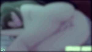 Rin moans loud as shirou fucks her tight pussy in cute girlfriend hentai animation with tit bouncing