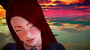 Tsundere Lucy Tempts in My New Family Part 16 Hentai Game