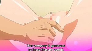 Hentai hottie savors lover's massive thrusts in steamy encounter