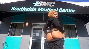 that famous ebony clown slut in atlanta gets cured by the mad scientist's wild treatment