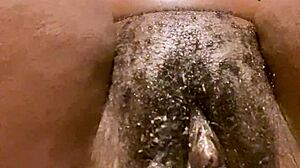 Peek at my pretty young hairy beaver up close