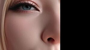 Marie Rose Hides Her Cute Facial Fun in Dead or Alive Hentai