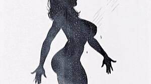 Watch her finger tight pussy solo in changing room ai hentai tease