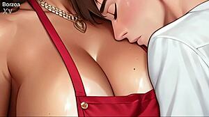 Stepmom's Shocking Gangbang Surprise with Huge Cocks and Creampies