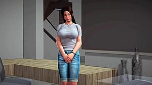 Tsundere Lucy Tempts in My New Family Part 16 Hentai Game