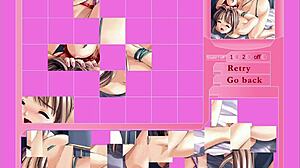 Hentai Puzzles Unleash Four Girls in Dirty Creampie Action Frenzy