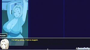 Naruto fucks Shizune hard in uncensored anime hentai with Tsunade nearby