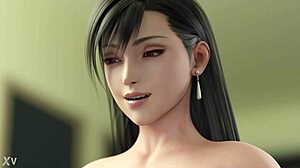 yo tifa lockhart's massive tits wrap that final fantasy cock perfectly