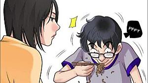 what roommates hide in this intriguing manga hentai chapter 2?