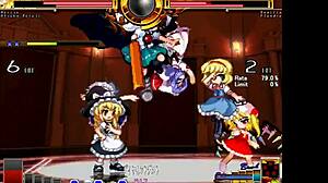 hey erza scarlet joins the scarlet lobby battle touhou parody